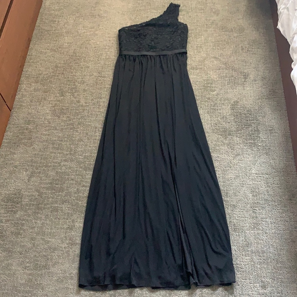 Black bridesmaids dress